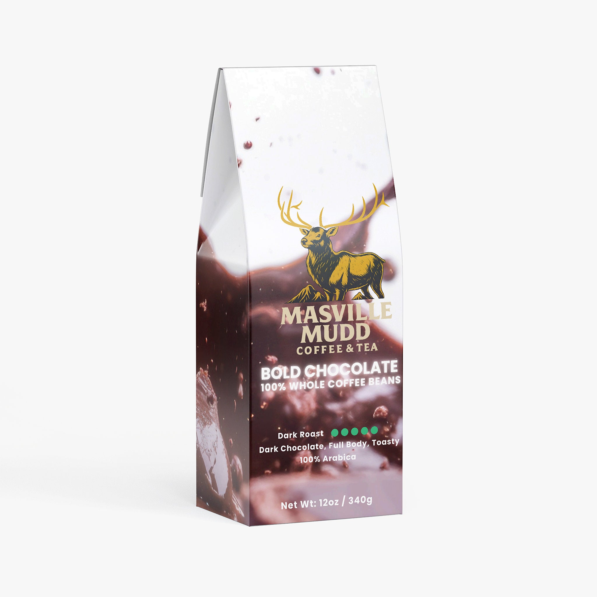 MASville Mudd Bold Chocolate Coffee (Dark Roast)