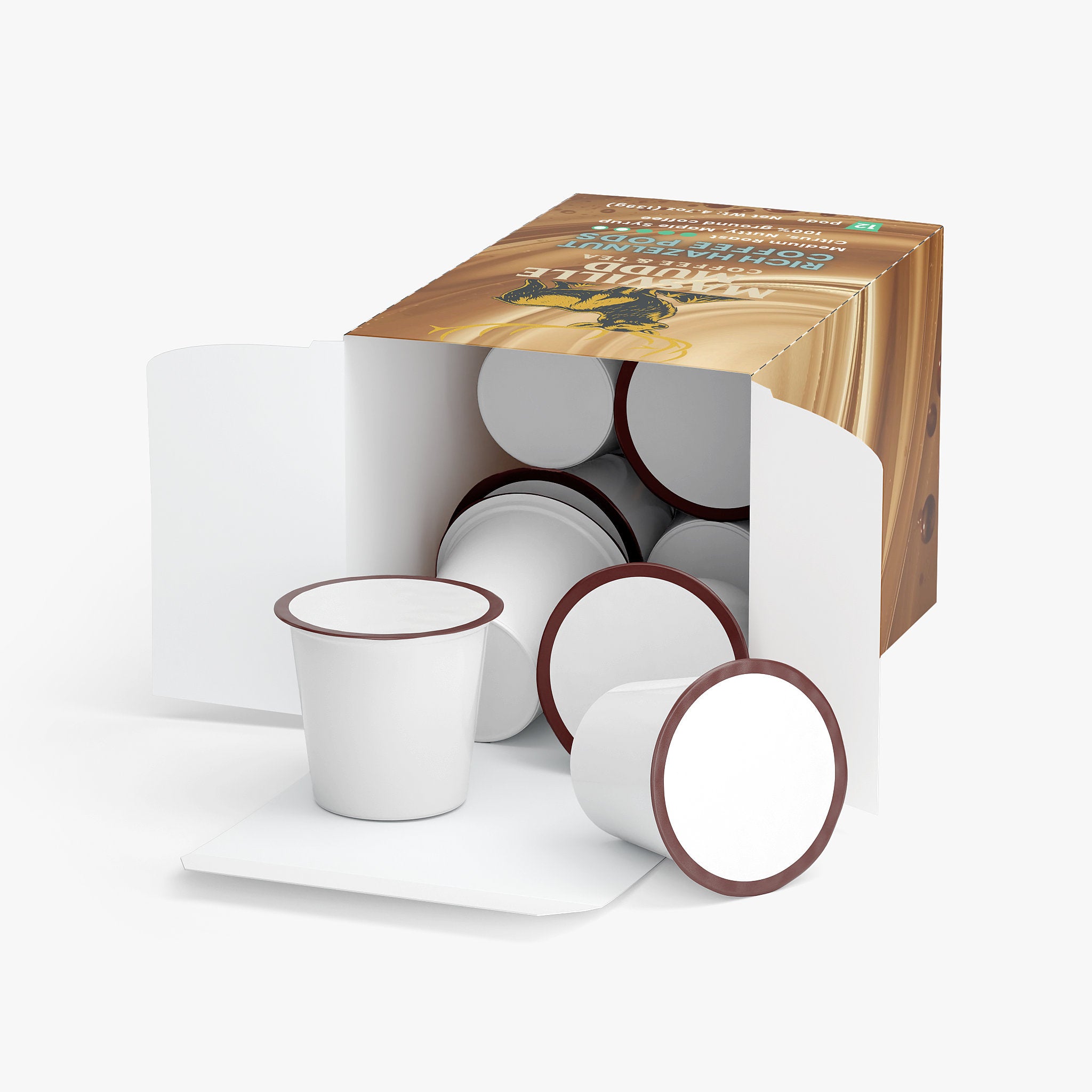 MASville Mudd RICH HAZELNUT Coffee Pods