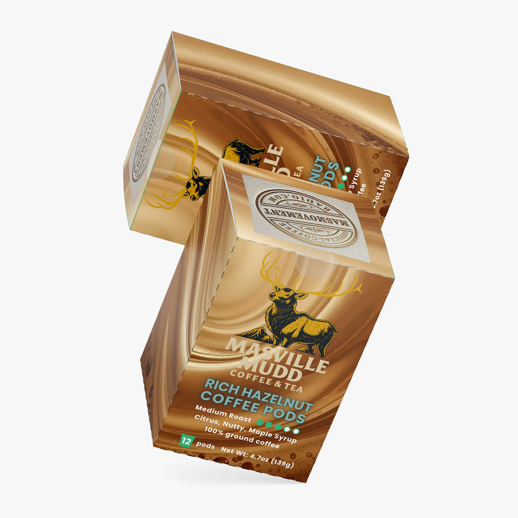 MASville Mudd RICH HAZELNUT Coffee Pods