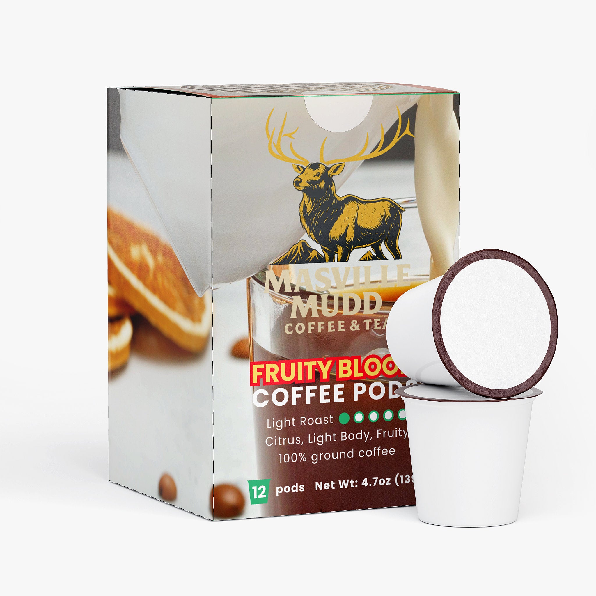 MASville Mudd FRUITY BLOOM Coffee Pods