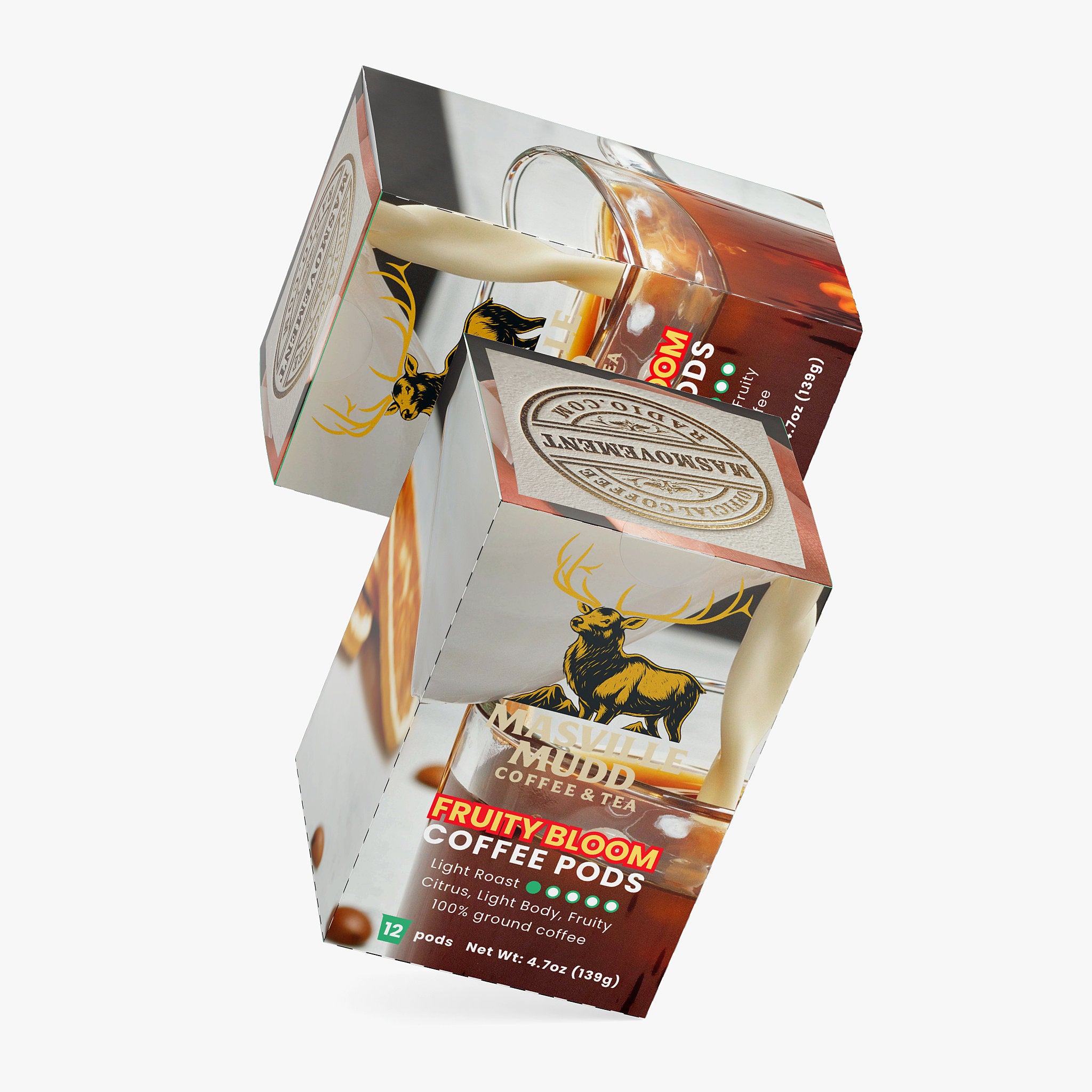 MASville Mudd FRUITY BLOOM Coffee Pods