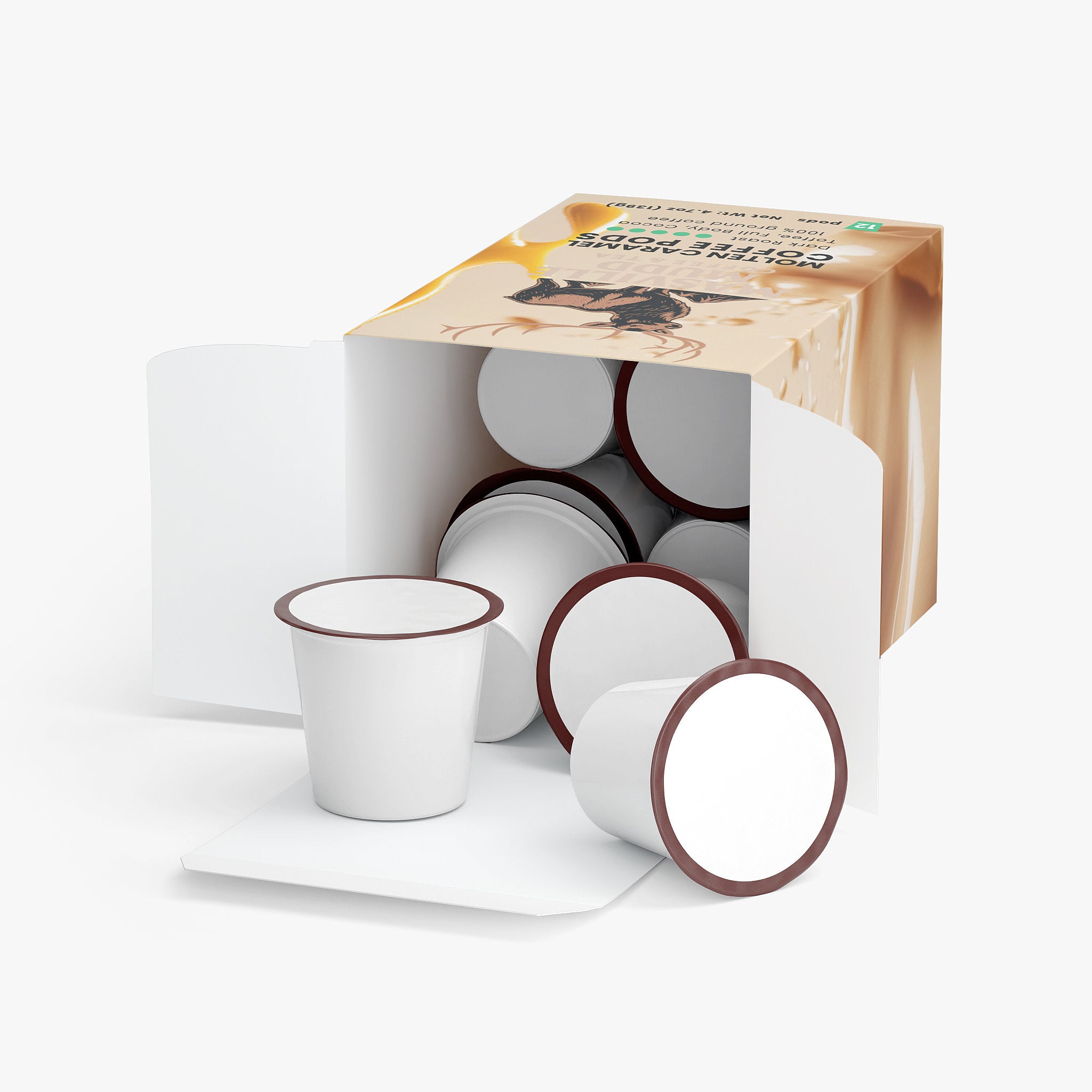 MASville Mudd MOLTEN CARAMEL Coffee Pods