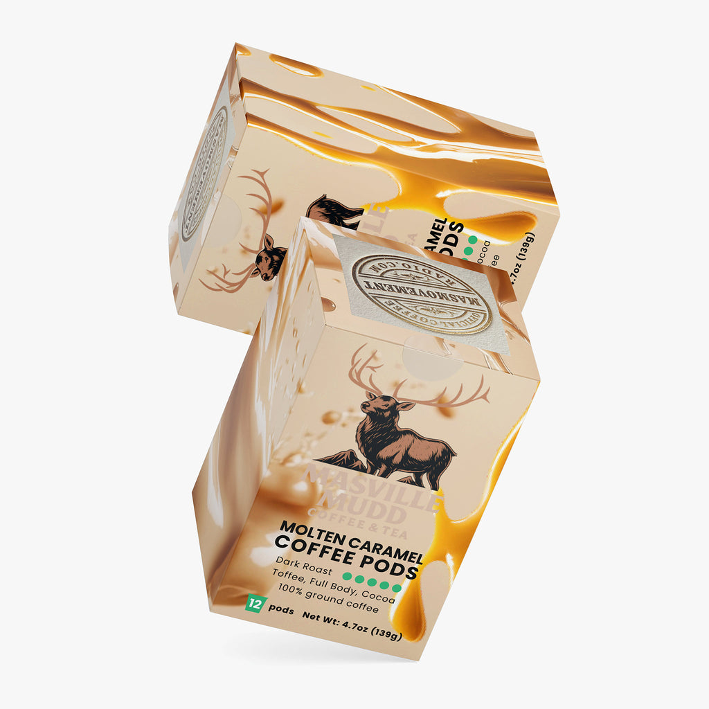 MASville Mudd MOLTEN CARAMEL Coffee Pods