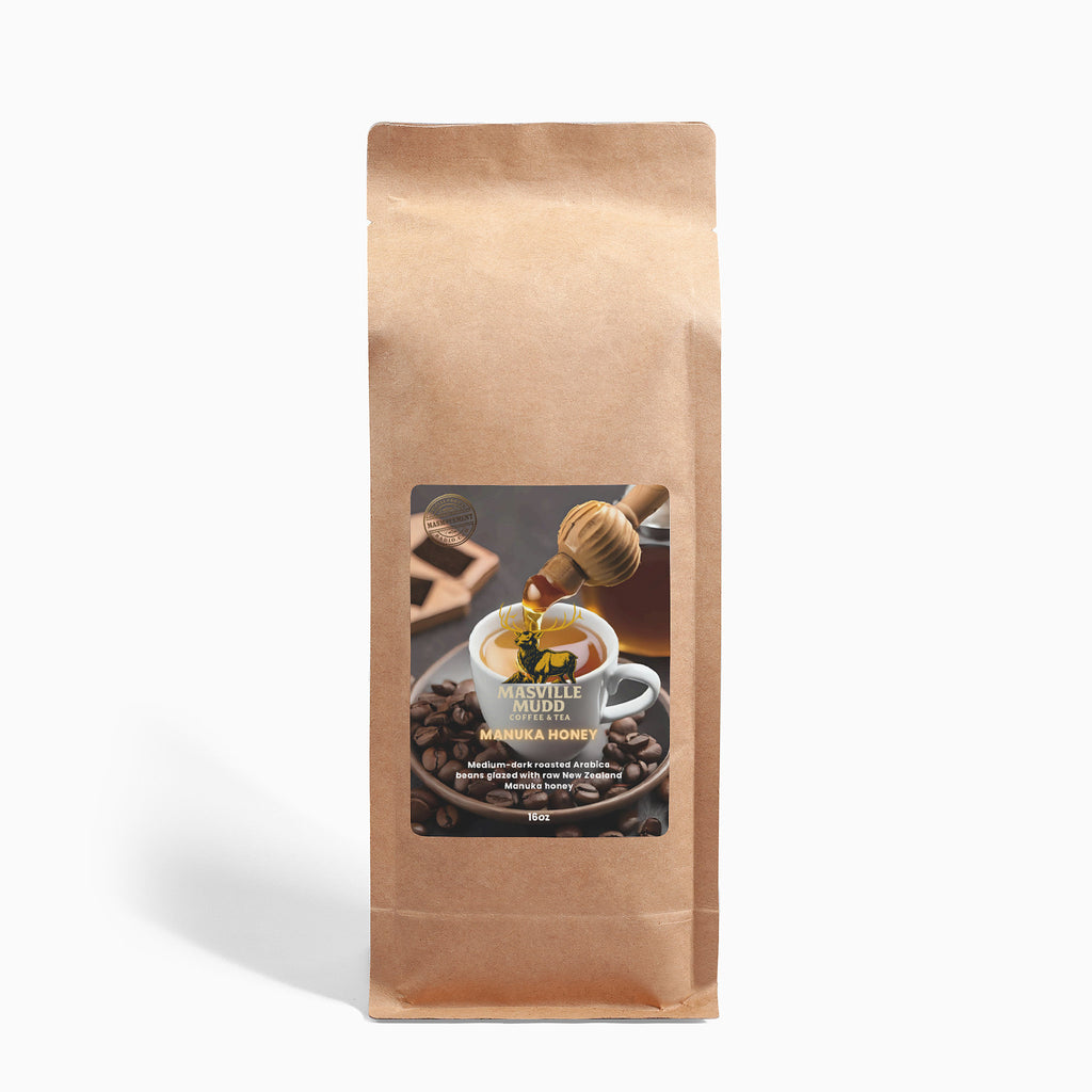 MASville Mudd MANUKA HONEY Coffee (16oz)