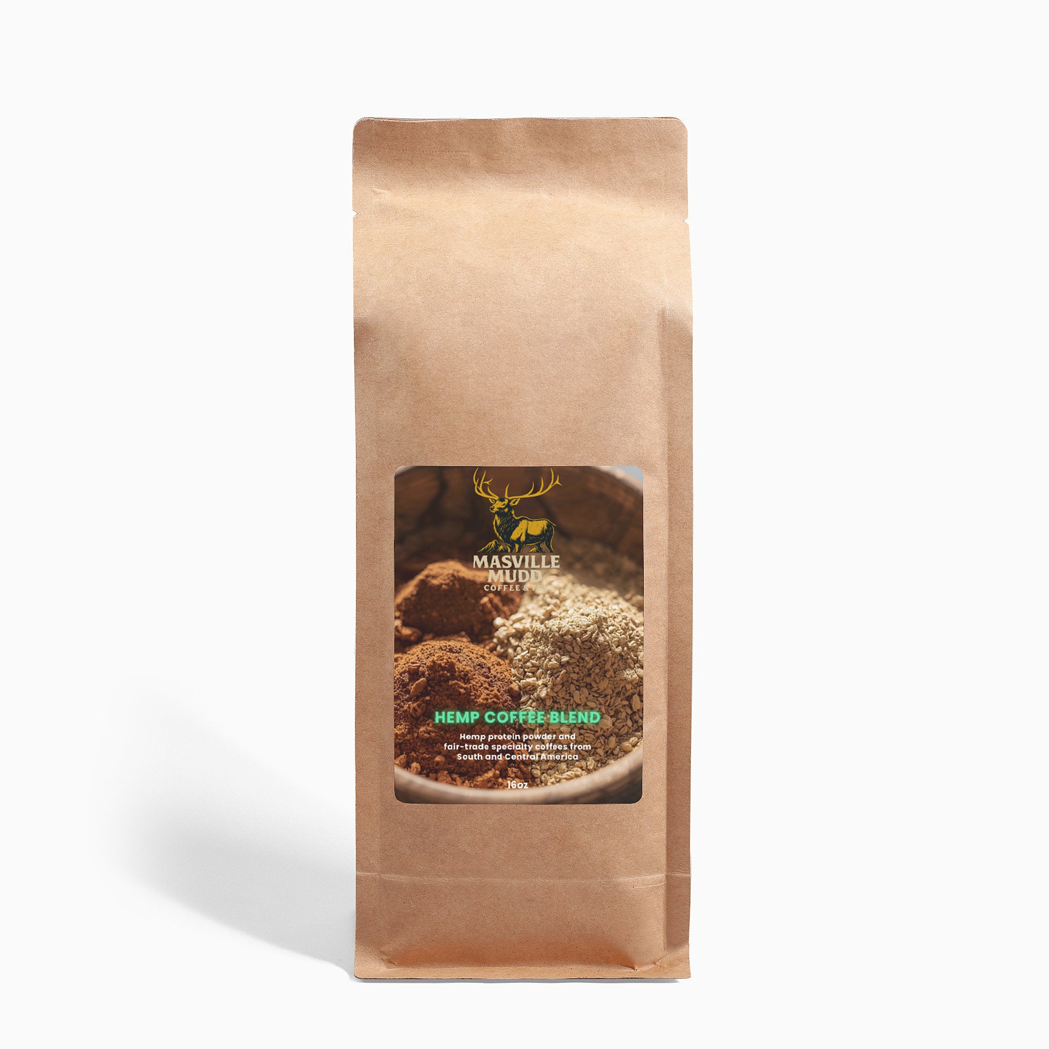 MASville Mudd HEMP COFFEE BLEND (16oz)