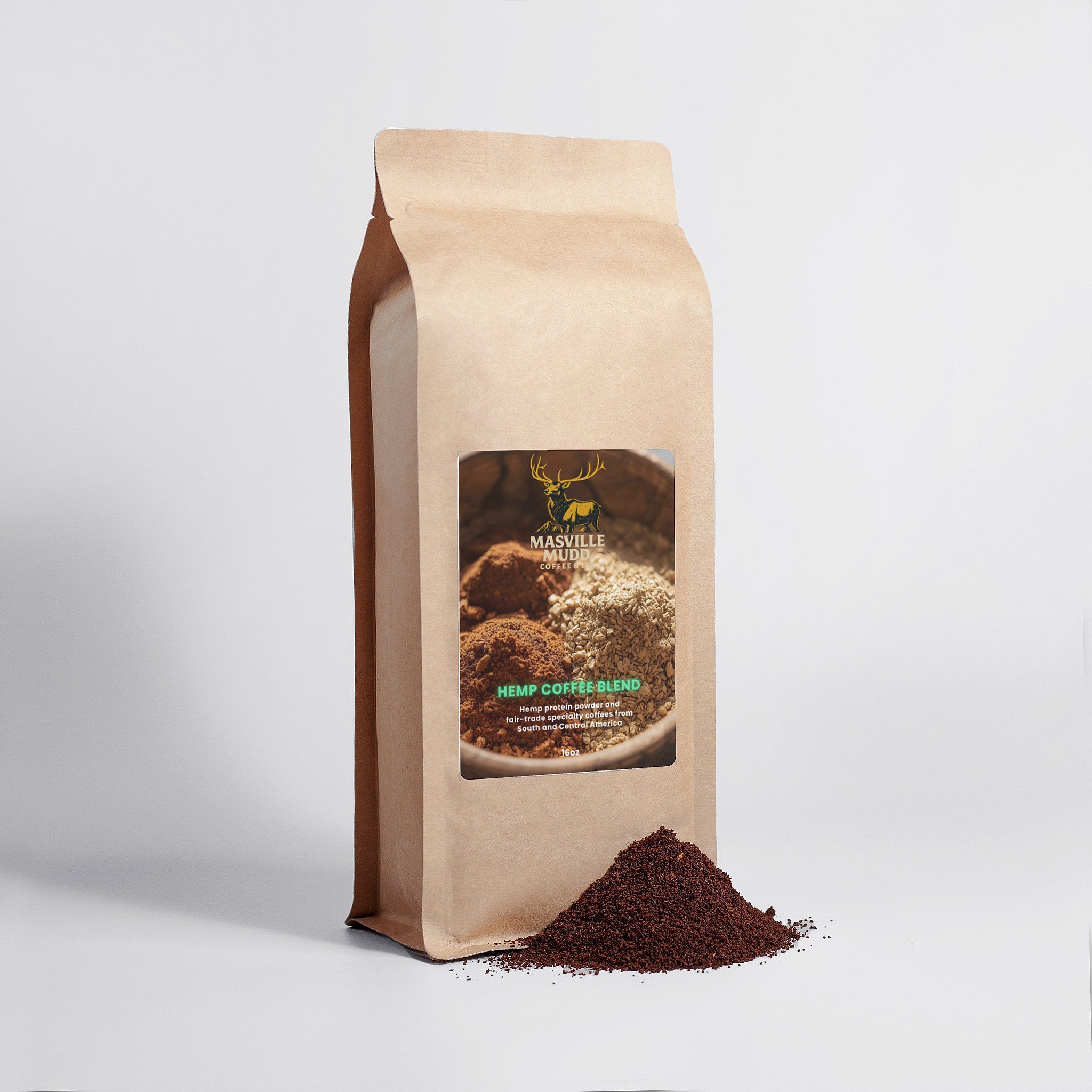 MASville Mudd HEMP COFFEE BLEND (16oz)