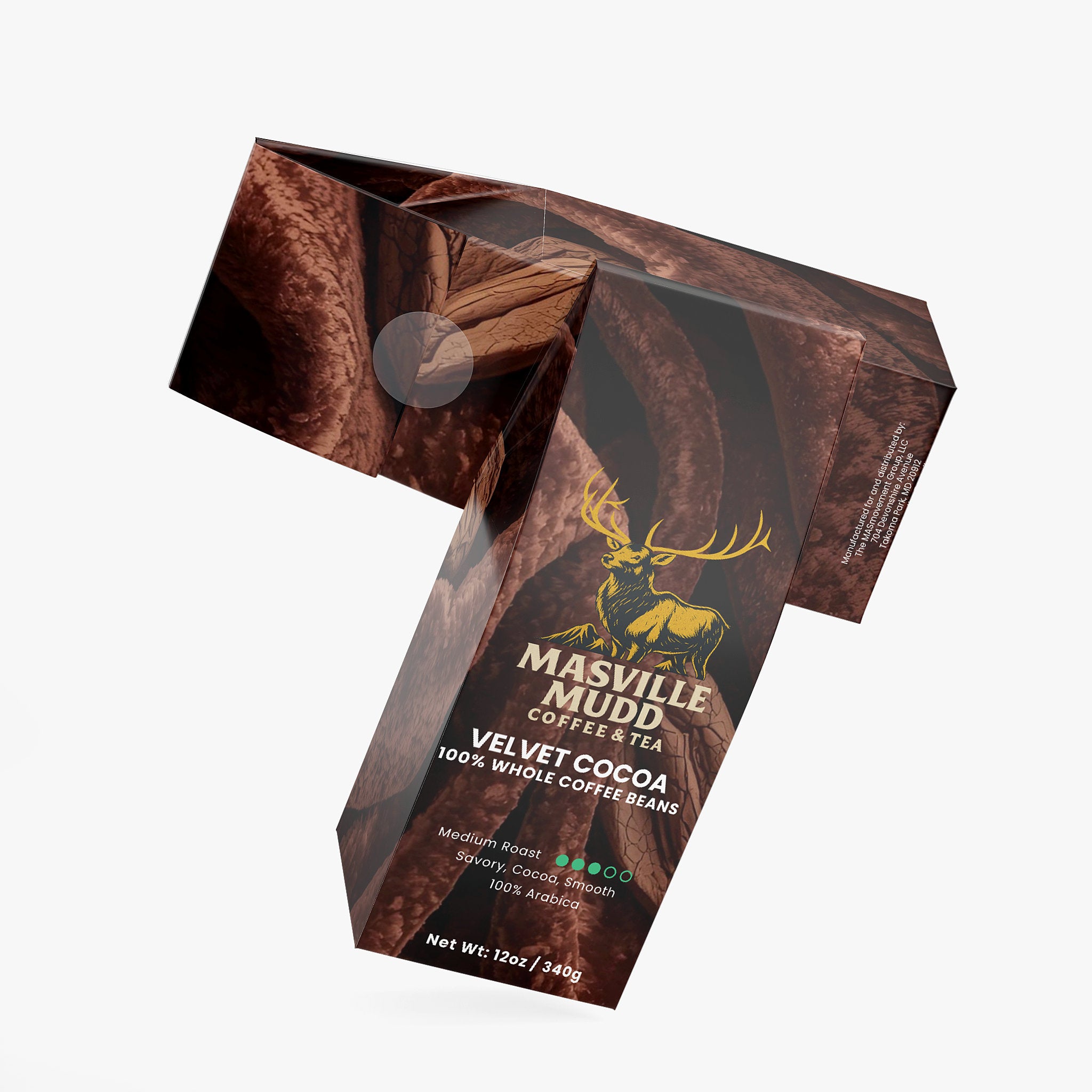 MASville Mudd Velvet Cocoa Coffee (Medium Roast)