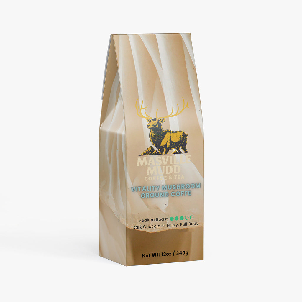 MASville Mudd Vitality Mushroom Coffee (Medium Roast)