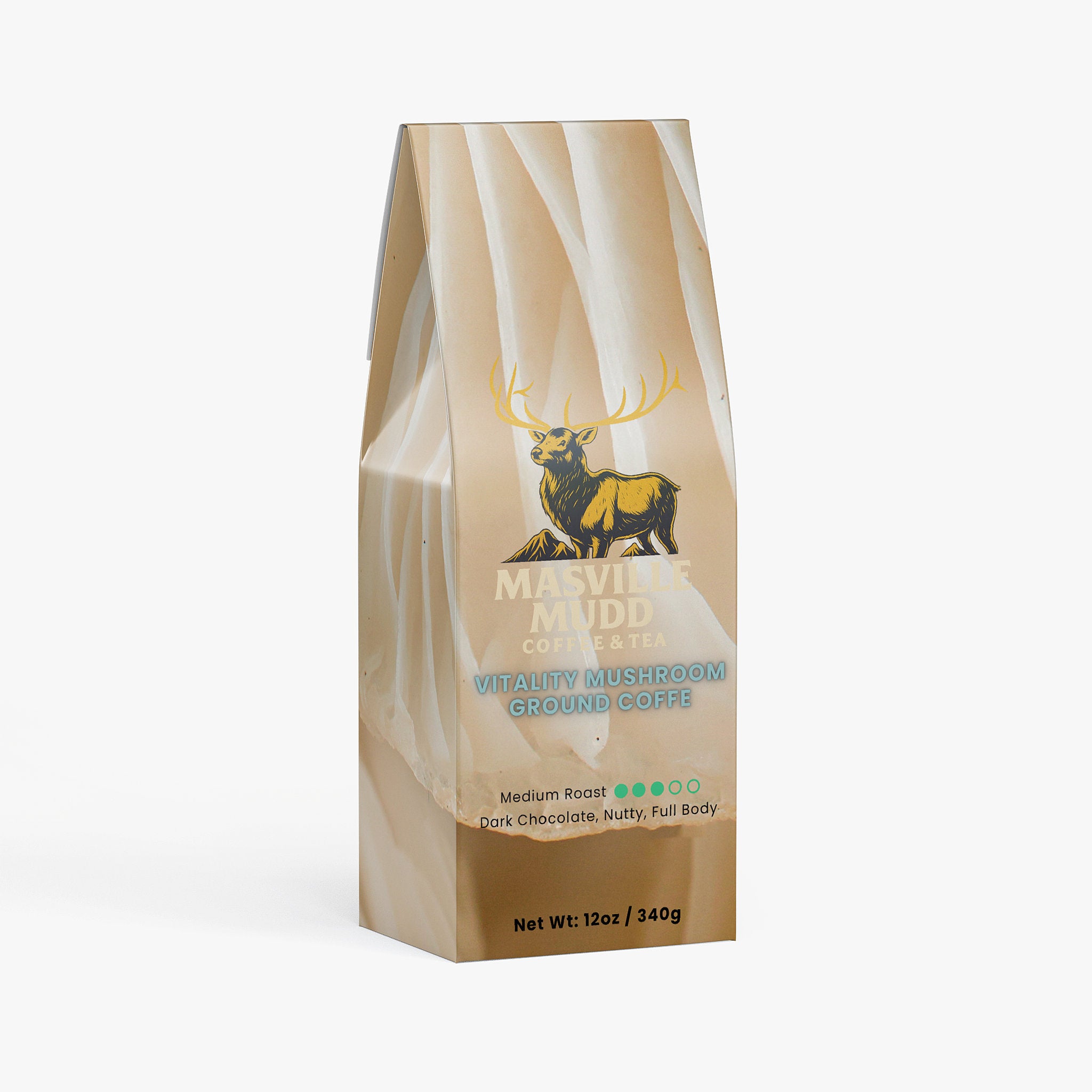 MASville Mudd Vitality Mushroom Coffee (Medium Roast)