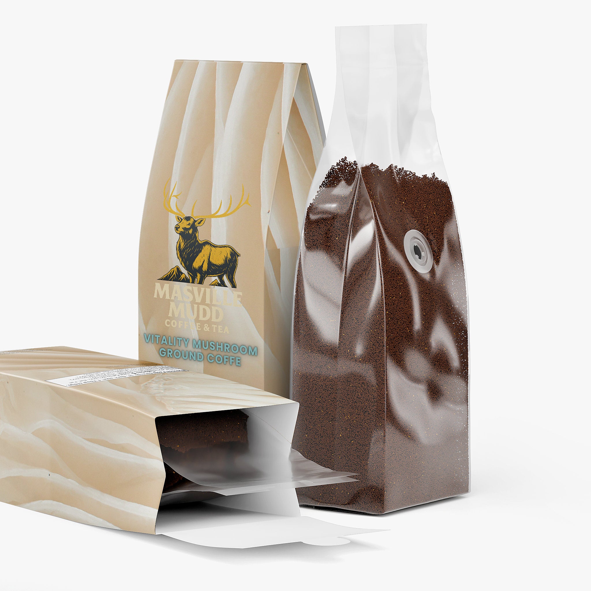 MASville Mudd Vitality Mushroom Coffee (Medium Roast)