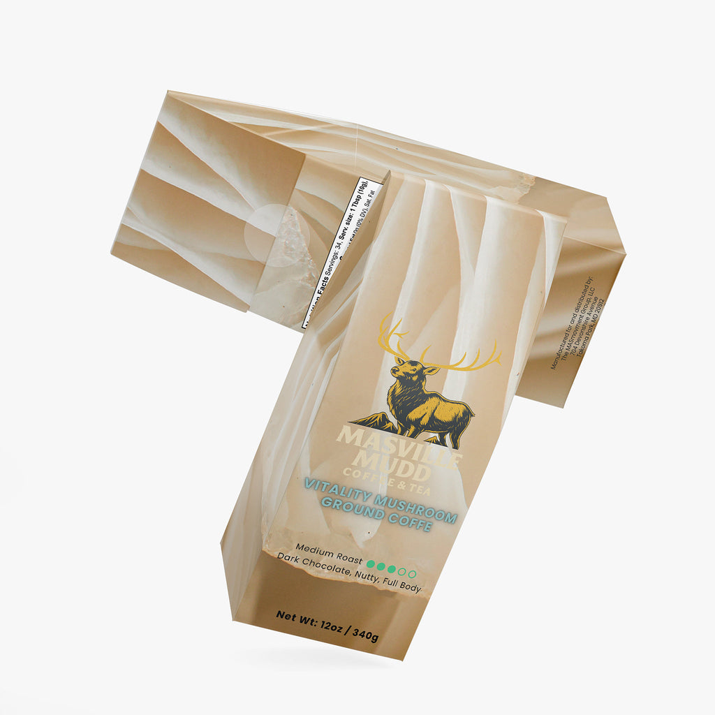 MASville Mudd Vitality Mushroom Coffee (Medium Roast)