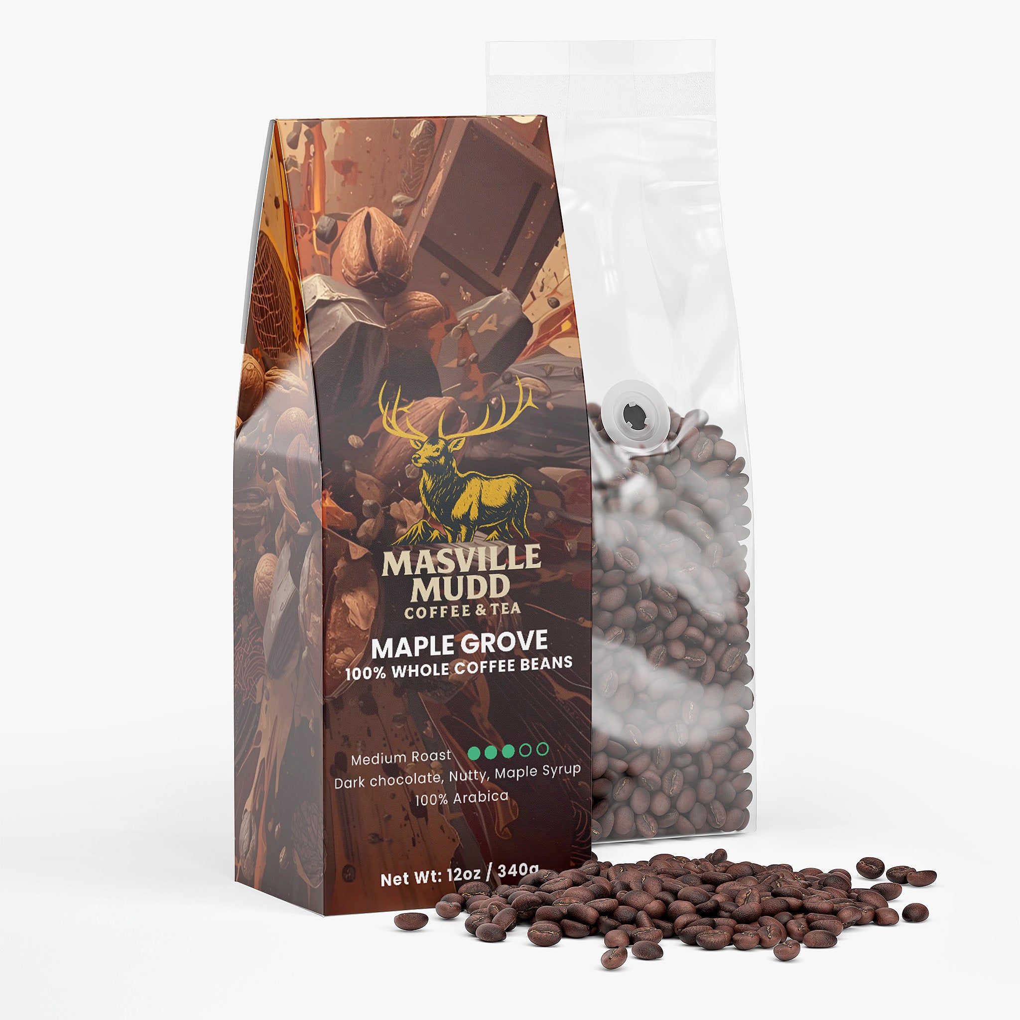 MASville Mudd Maple Grove Coffee (Medium Roast)