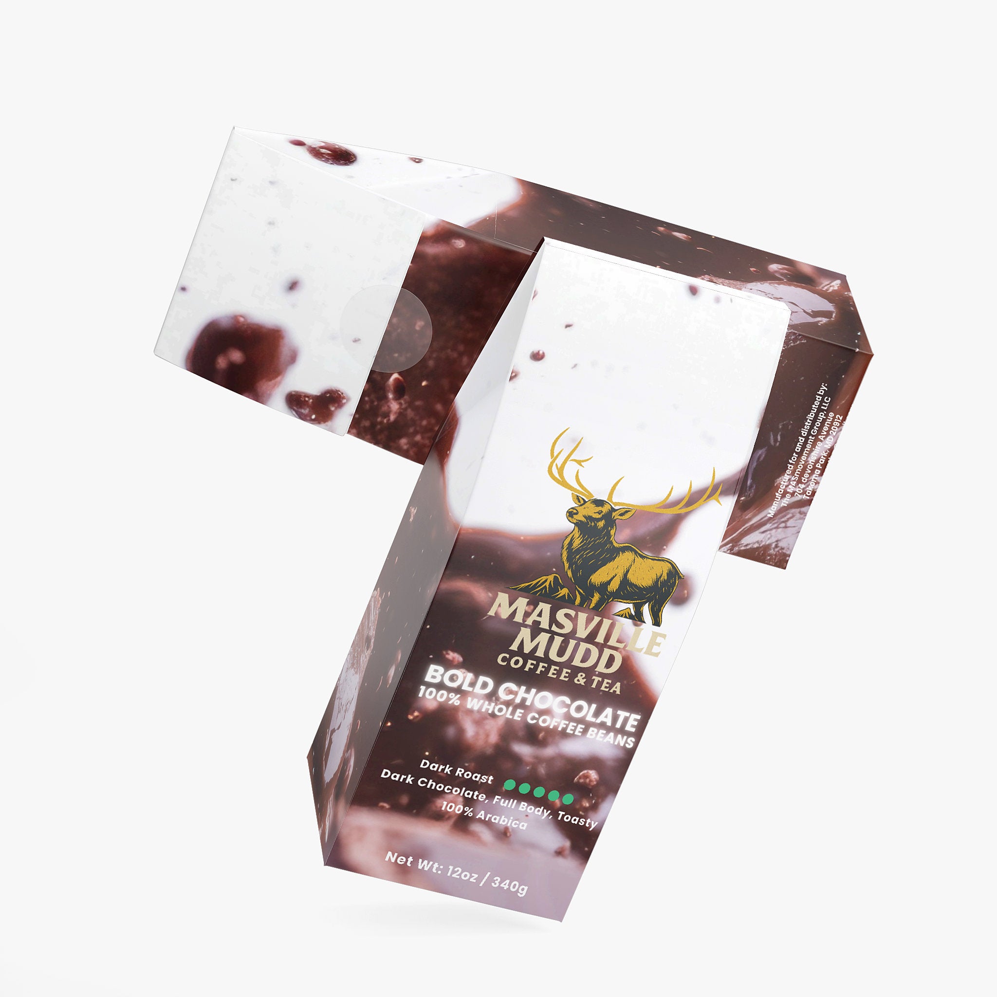 MASville Mudd Bold Chocolate Coffee (Dark Roast)