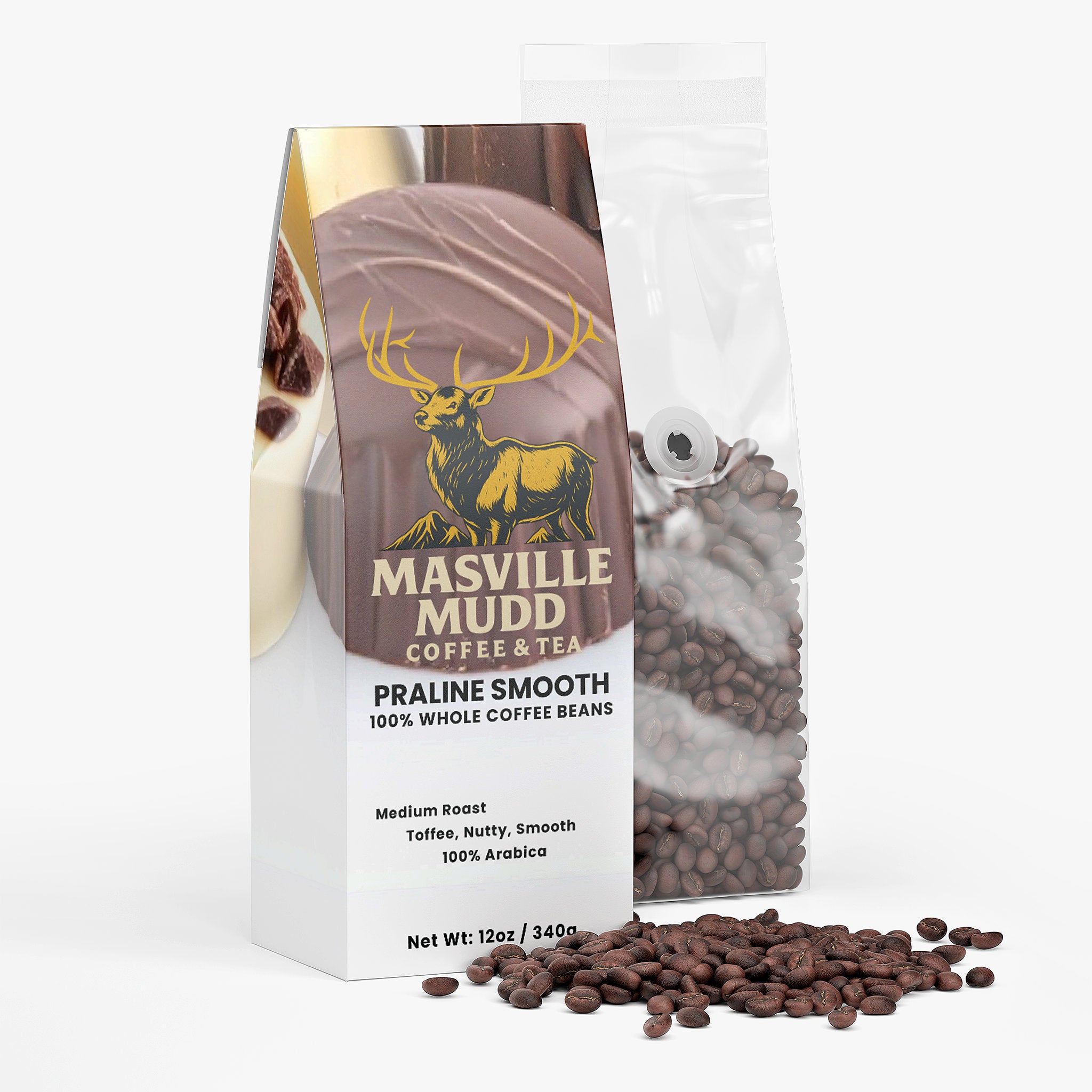 MASville Mudd Praline Smooth Coffee (Medium Roast)
