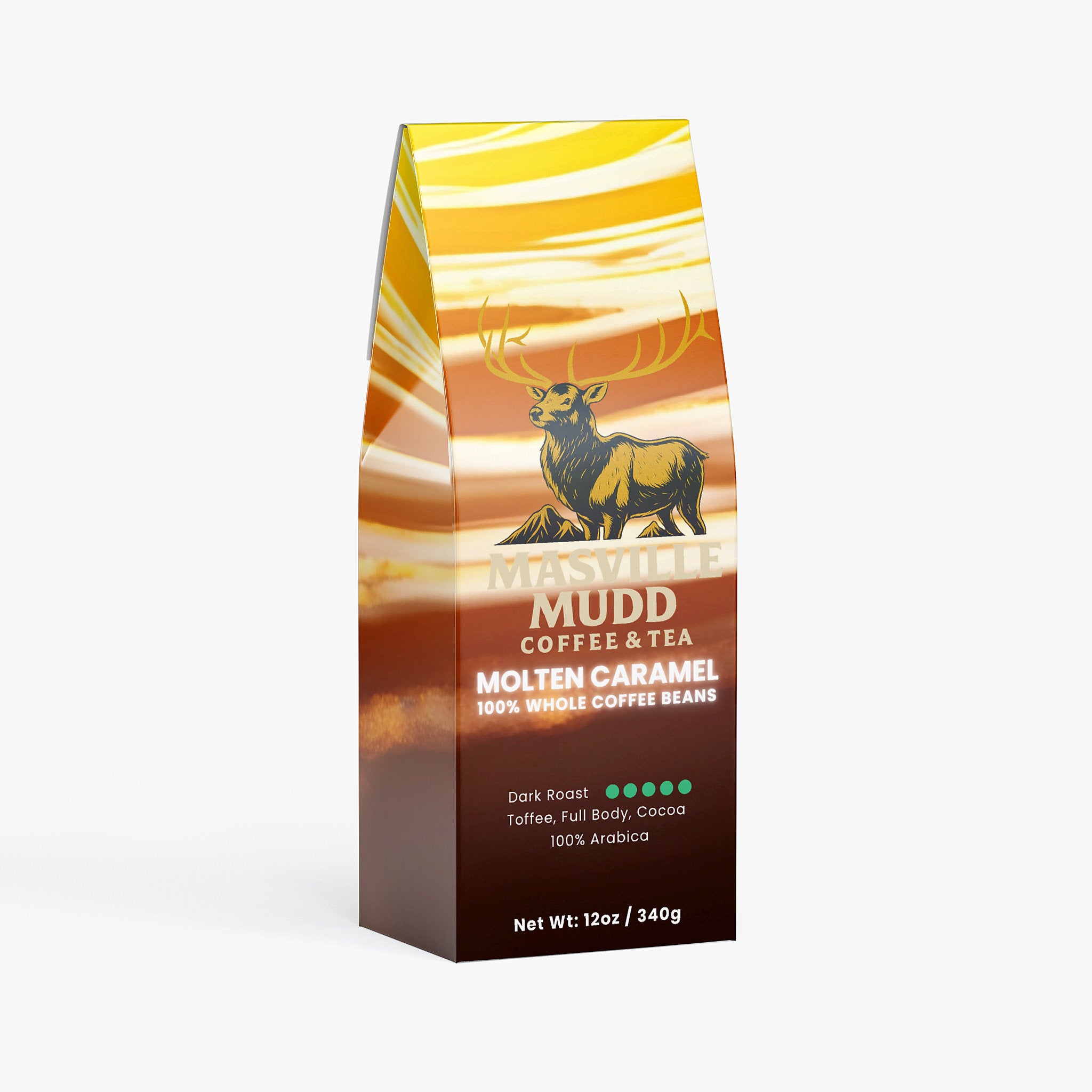MASviille Mudd Molten Caramel Coffee (Dark Roast)