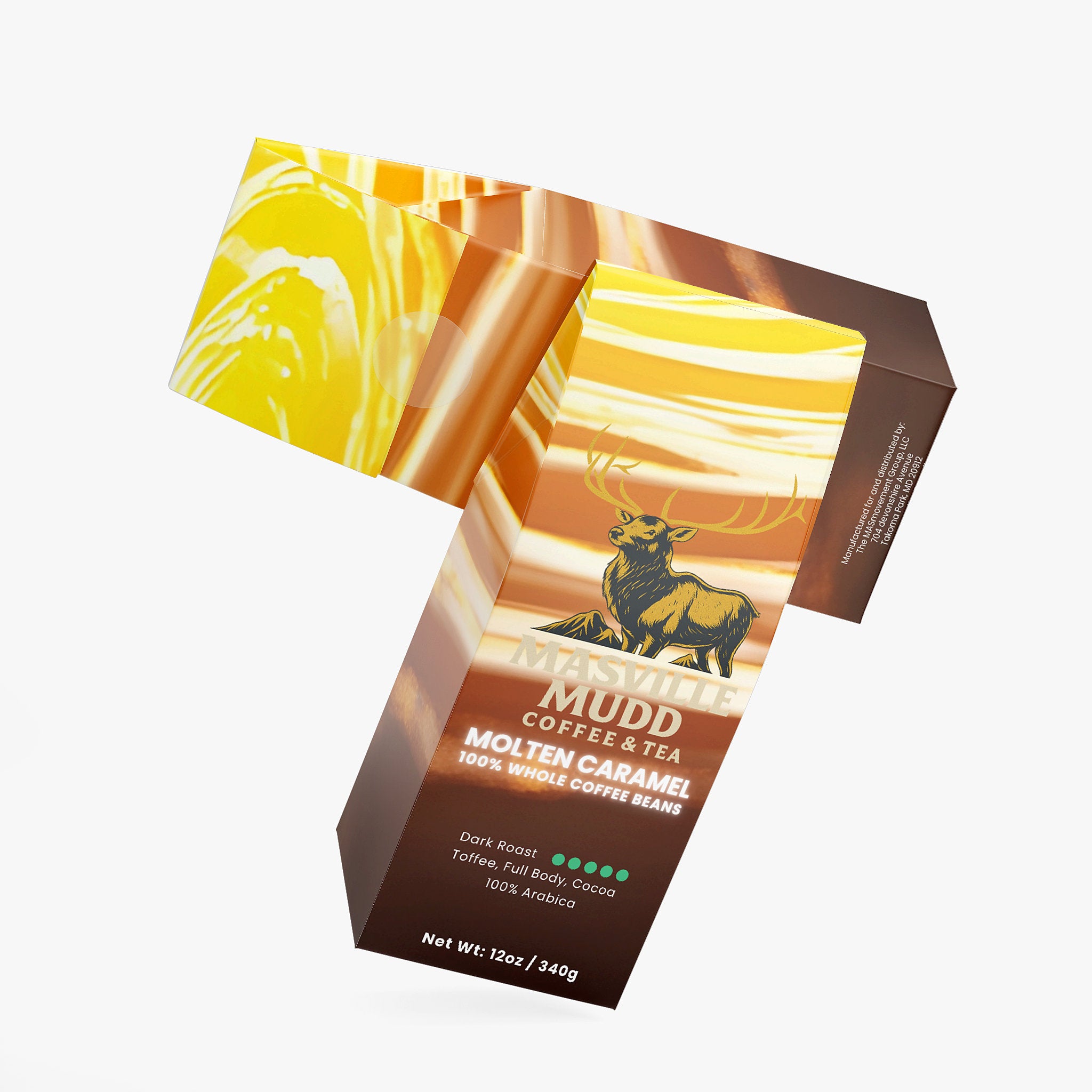 MASviille Mudd Molten Caramel Coffee (Dark Roast)