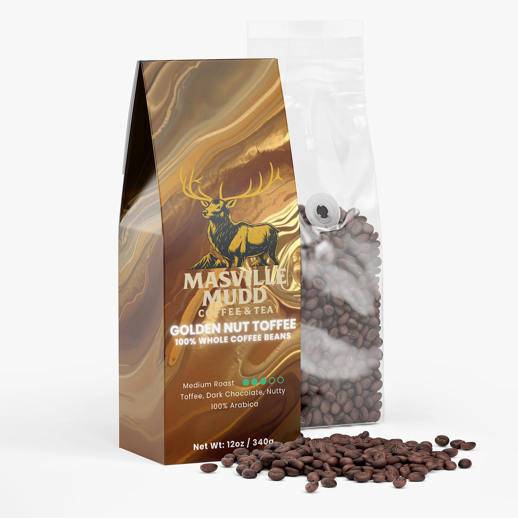 MASville Mudd Golden Nut Toffee Coffee (Medium Roast)